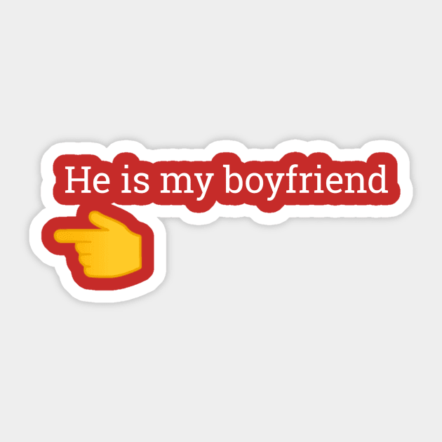 boyfriend couple Sticker by Rizstor